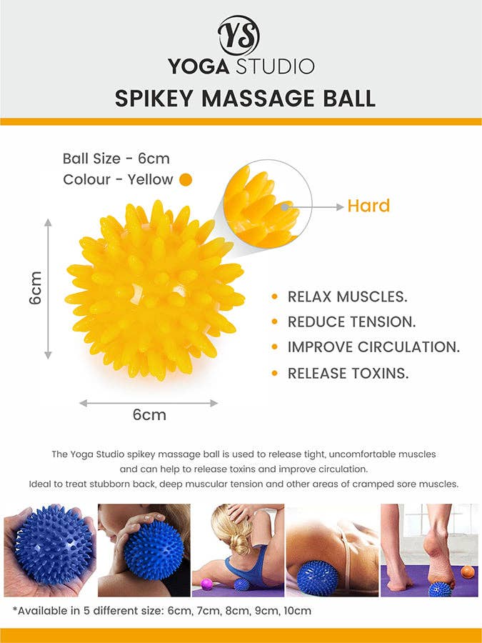 Yoga Studio Store – wholesale Fitness equipment – Yoga Studio Spiky Massage Ball7