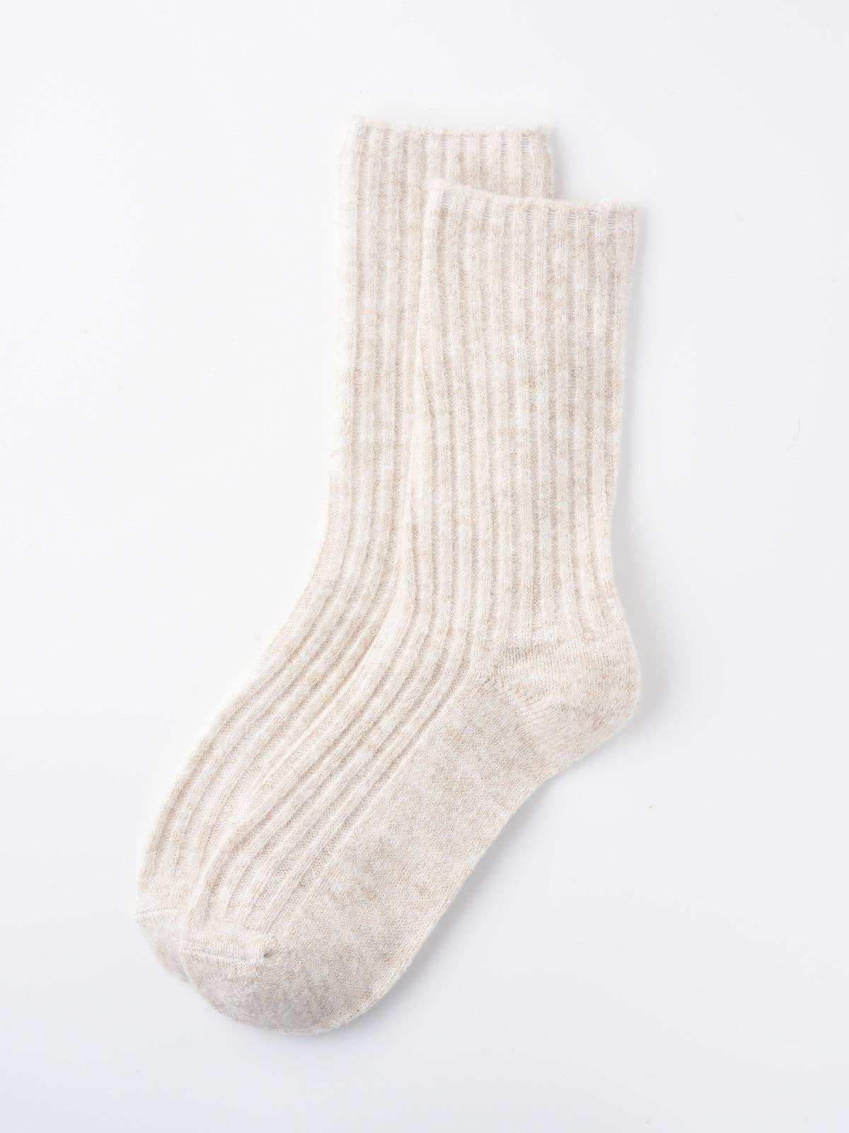 Funkyrel® Atzbranding Limited - Wholesale Socks - Women's - Rufia - 5-Pair Set of Solid Color Wool-Blend Socks8