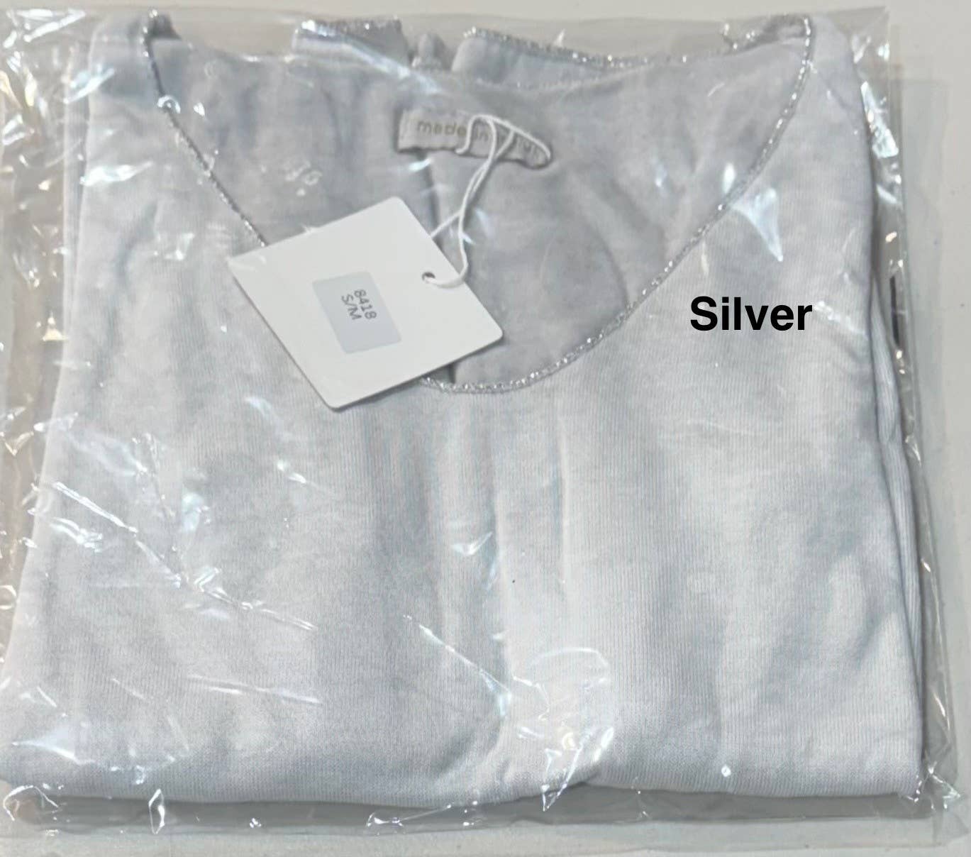 Dance in Paris – Großhandel Bluse – Damen – Top-Soft Viskose mit Metallic-Besatz30