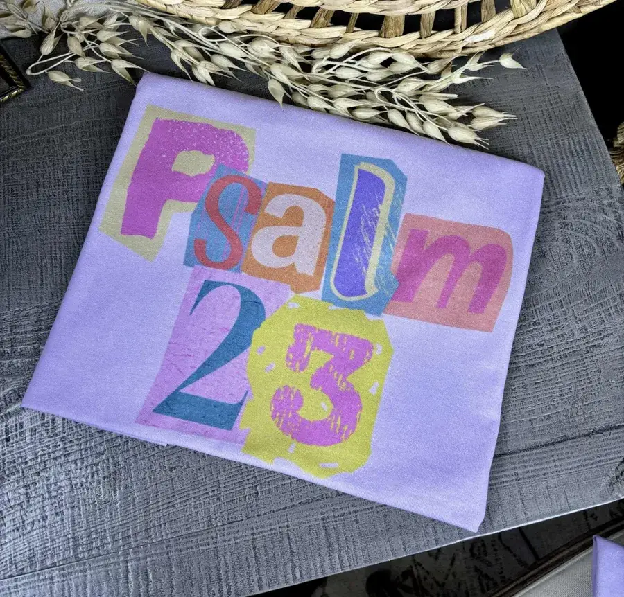 Lilas Psaume 23 (T-shirt Gildan) en vente sur Faire0