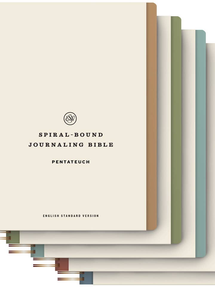 ESV Spiral-Bound Jrnl (5 Vol. Set, HC) for wholesale by Crossway