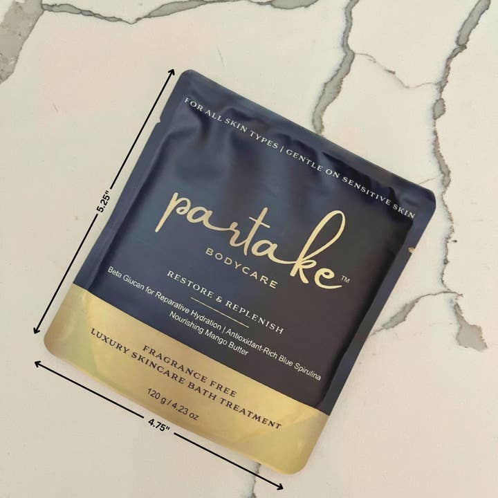 Partake Bodycare - Wholesale Bath Soak/Milk - The Skincare Soak™ – Foaming Bath Soak for Sensitive Skin6