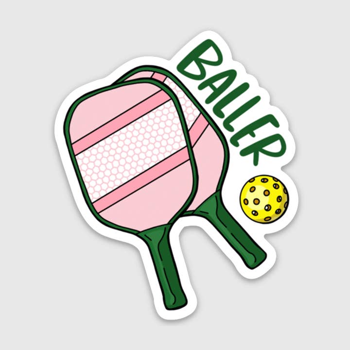 Brittany Paige – Engroshandel Klistermærke – Pickleball klistermærke 0