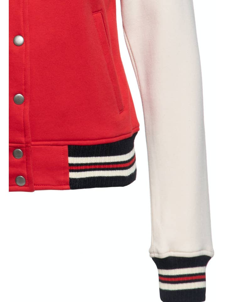 KING KEROSIN - Wholesale Varsity/Baseball Jacket - Women's - Rebel at Heart College Sweatshirt14