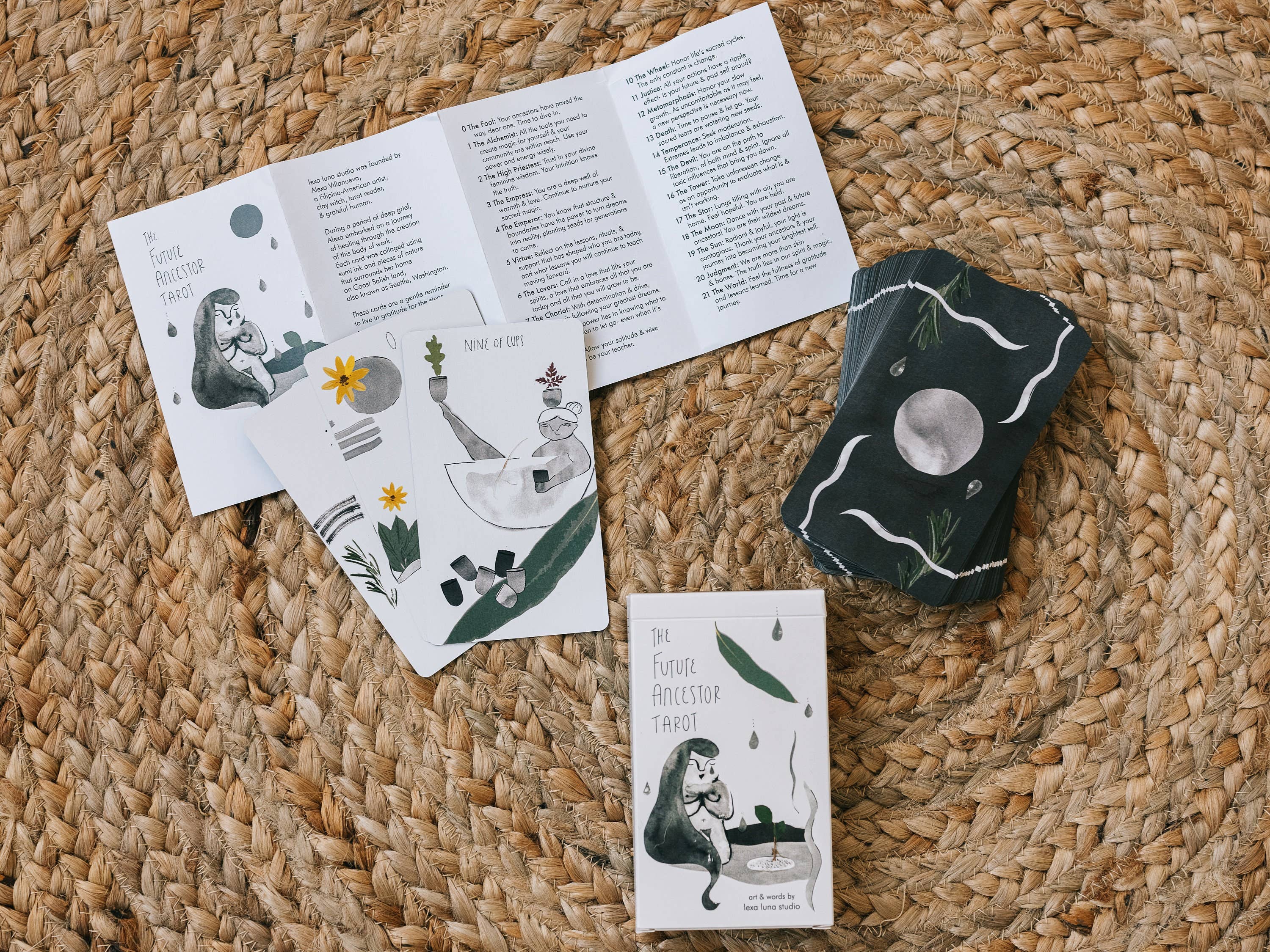 lexa luna studio - Wholesale Tarot Cards - The Future Ancestor Tarot Deck - 78 Cards0