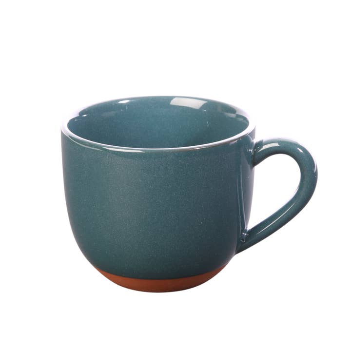 Sintra Glazed 350ml Terracotta Mug - Ink Blue for wholesale by Dexam UK
