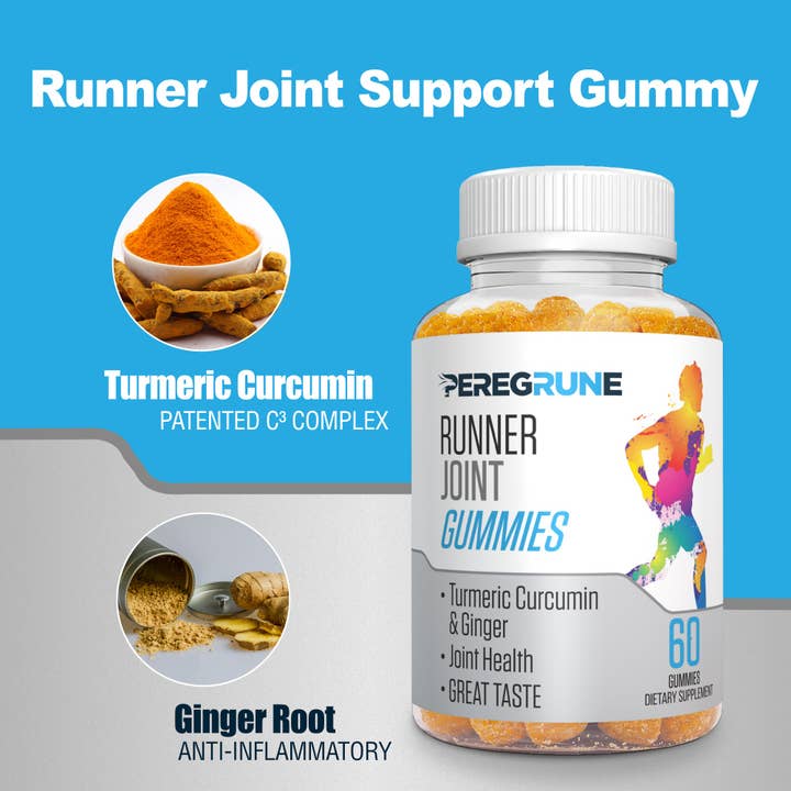 PEREGRUNE - Wholesale Oral Supplement/Vitamin - RUNNER JOINT SUPPORT - GUMMY3