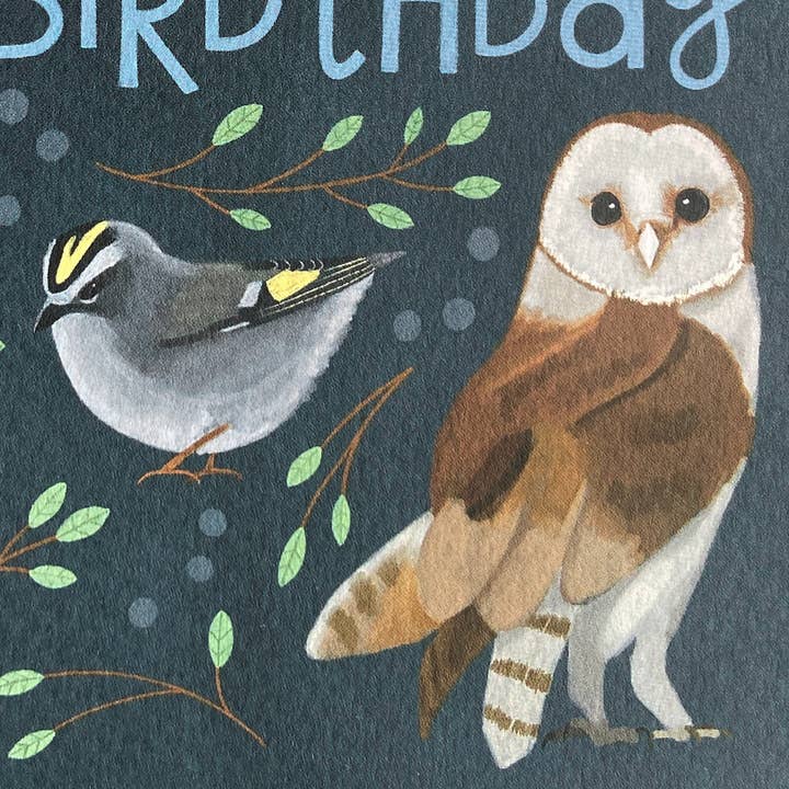 Woken - Wholesale Birthday Card - Happy Bird Birthday Card