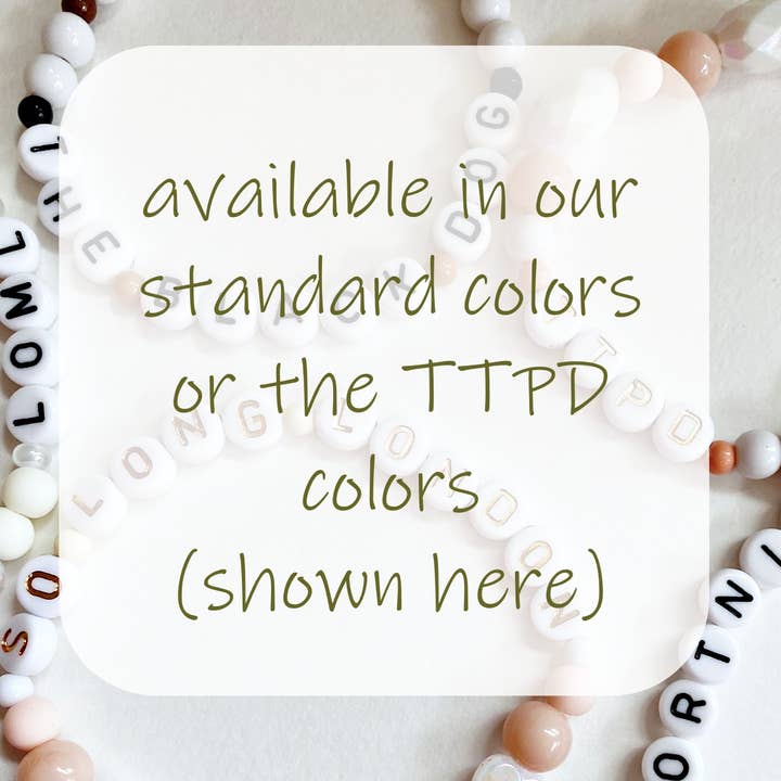 Tanner Glass – wholesale Beaded bracelet – Friendship Bracelets: Tortured Poets Department Anthology4