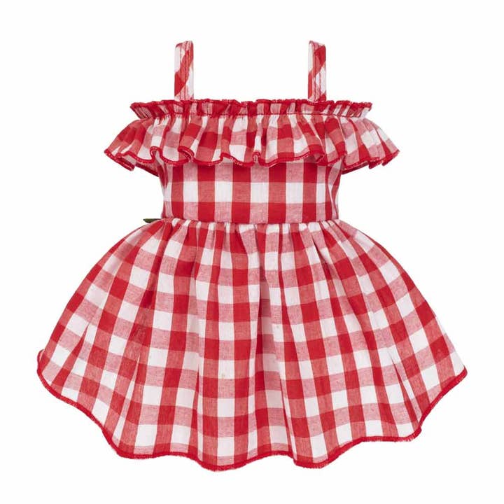 Robe pour chien à carreaux bohème pour la vente par Fitwarm