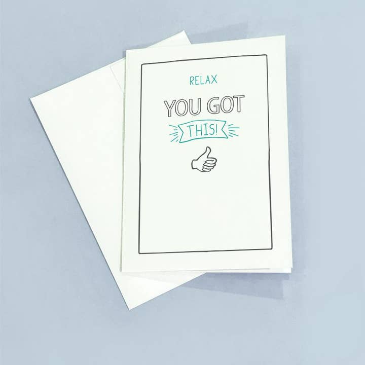 You Got This | greeting card for wholesale by Prairie Chick Prints