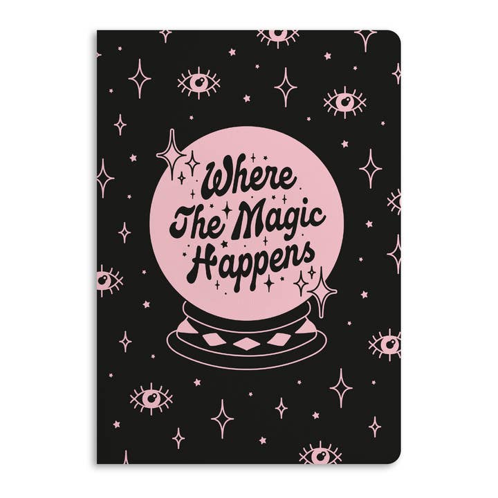 MAGIC CRYSTAL BALL NOTEBOOK for wholesale by Central 23 Cards