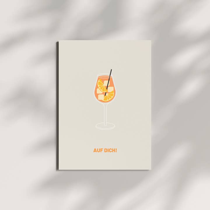 HERR&FRAUHEMPEL - Wholesale Ansichtkaart - Ansichtkaart - OP JOU! Aperol2