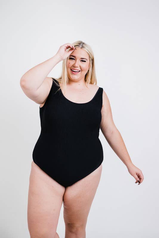 Black Backless One Piece for wholesale on Faire2