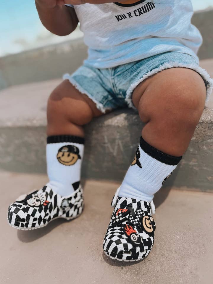 Rebel Vibes Charms for engroshandel hos Kickin it up Socks
