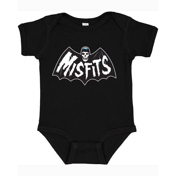 Manic Merch – wholesale Bodysuit (non-footed) – Baby – Misfits - Bat Fiend - Onesie