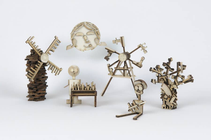 NKD Puzzle – Großhandel Bastelset – Holzteile für kreatives Hobby „CREACHUTE“8