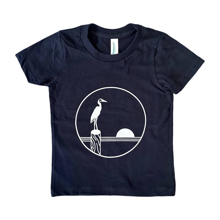 The Kid’s HERON Tee for wholesale by Barge North