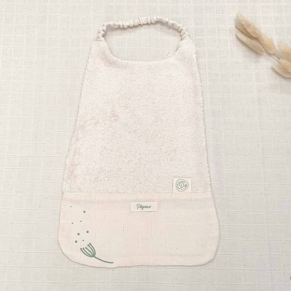 Pitigaïa - Venta al por mayor Babero - Bebé - Babero elástico de algodón orgánico 🌱👶 ideal para la cantina0
