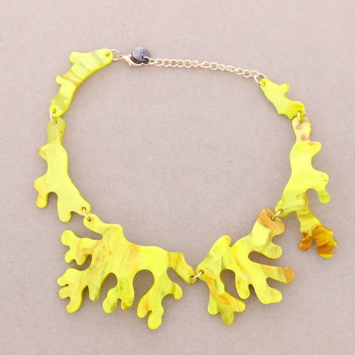La Cuerda De Sol - Wholesale Choker/Collar - Coral Resin Necklace