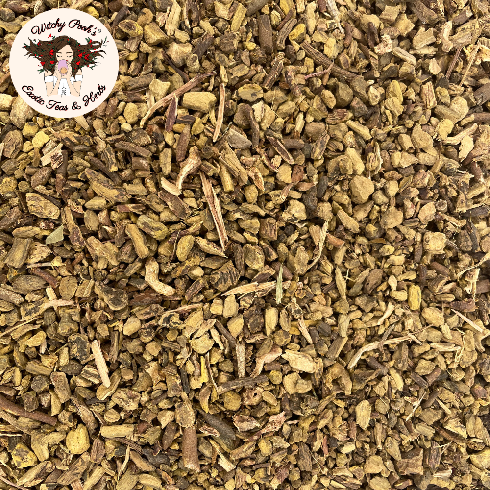 Witchy Pooh's Exotic Teas & Herbs - Wholesale Loose Tea - Witchy Pooh's Yellow Dock Tea - Cut & Sifted Root, Caffeine 16