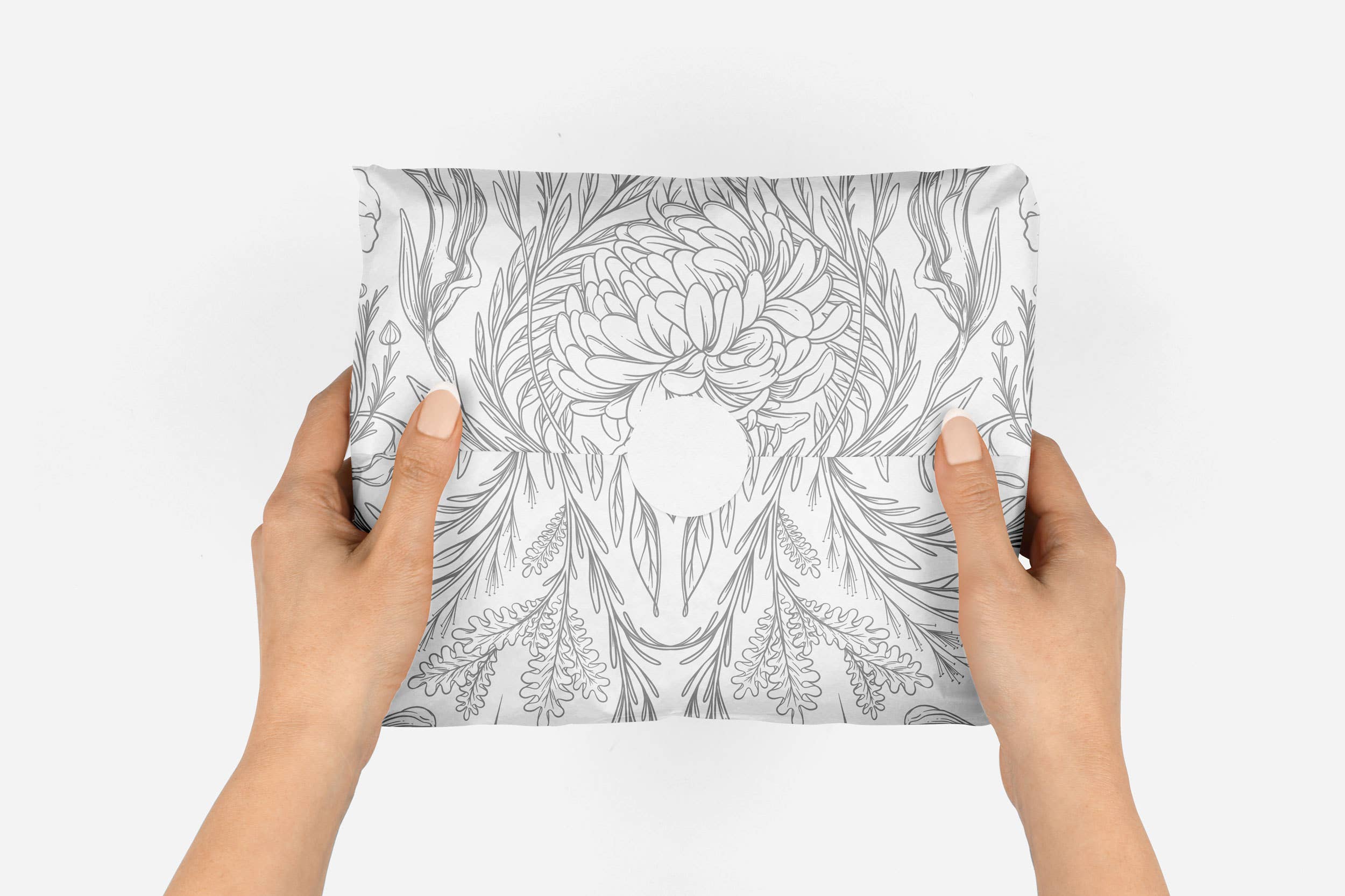 Papergem – Lenço de papel por atacado – Papel de Seda "Silver Royal Gardens"3