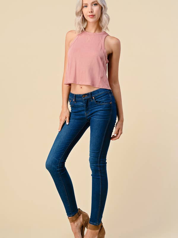 JK40533 - LINNE MED RUND HALS för wholesale av Heart & Hips