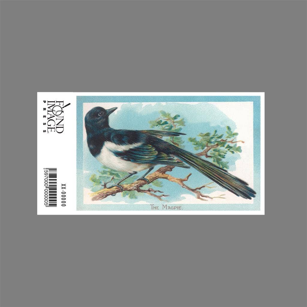 Found Image Press - Wholesale Sticker - Sticker BD-570 Magpie1