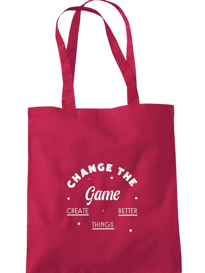 Bolso tote Change The Game S1307 para venta al por mayor de Illustrated Identity