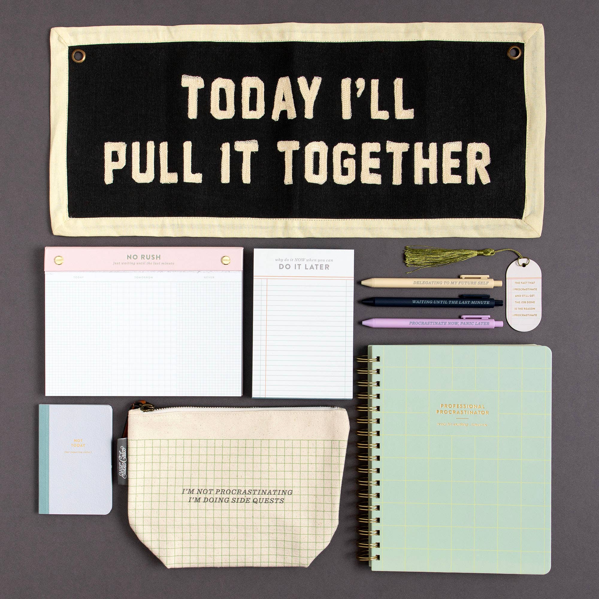 Studio Calico - Vente Blocs-notes - Bloc-notes 4x6 "À faire plus tard"5