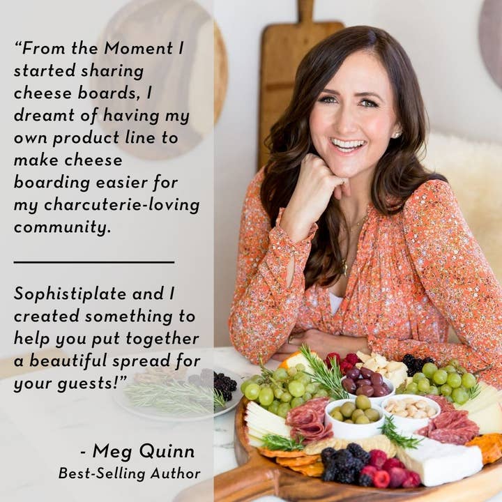 Sophistiplate - Wholesale Cheese Board - Meg Quinn Cheese Map Board | Charcu-Tree | 18"x15.33"
