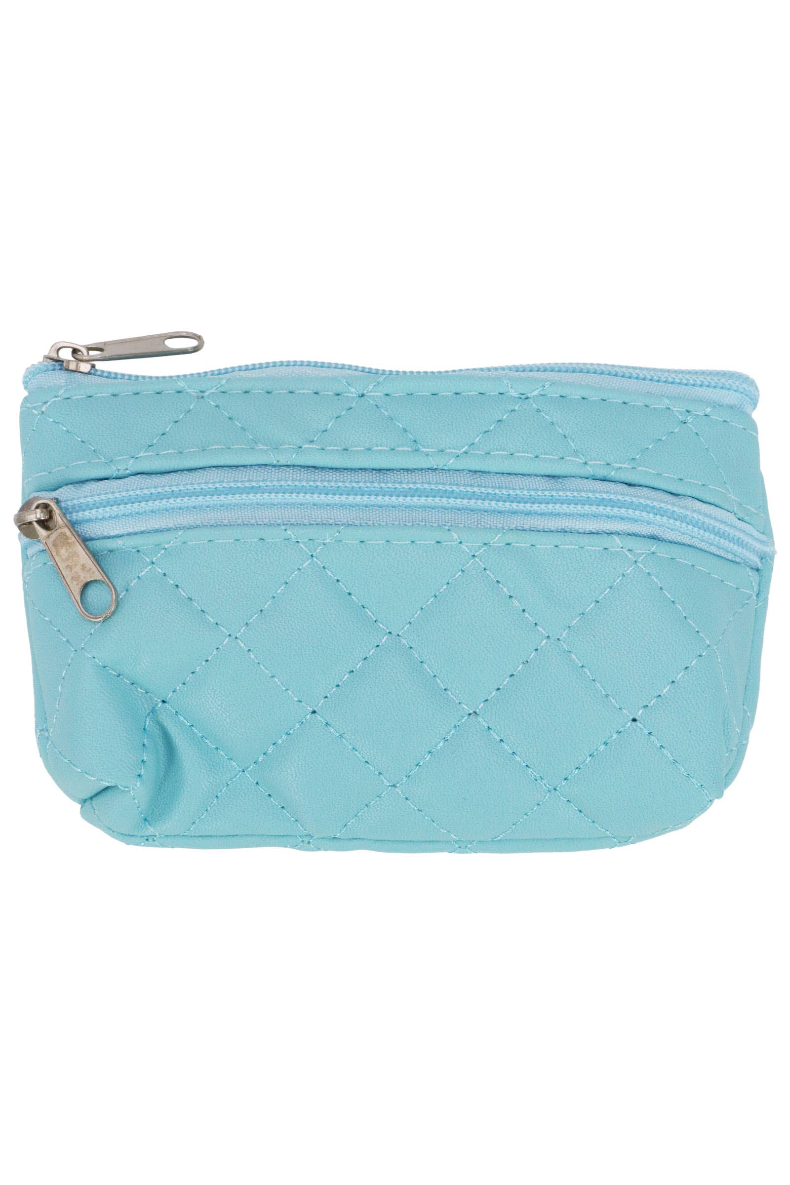 ASSORTI Porte-monnaie matelassé à double fermeture éclair en vente sur Faire6