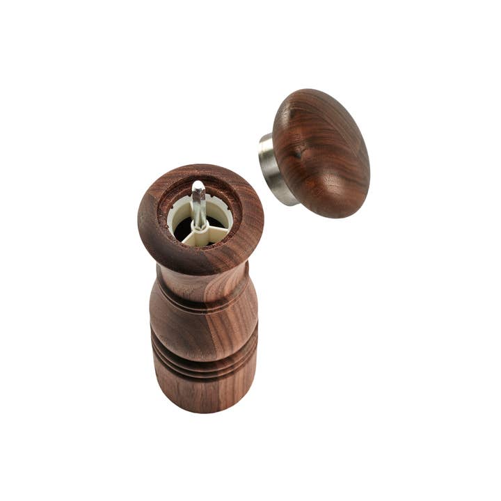 CrushGrind - Wholesale Spice Mill - Paris Walnut and Stainless Steel Spice Mill