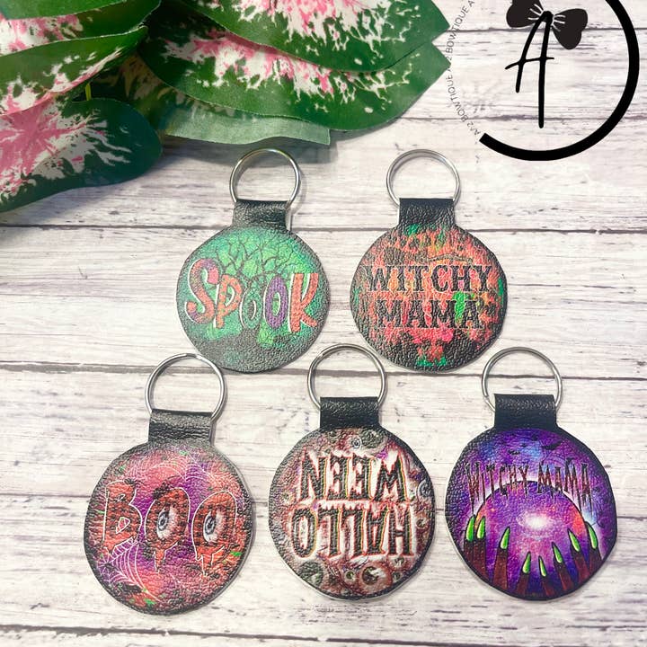 Halloween Keychains for wholesale by A Squared Bowtique