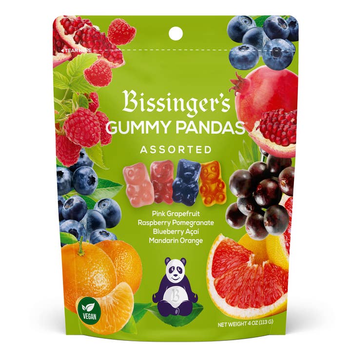 Bissinger's Gummy Pandas - 4 OZ for wholesale by Bissinger's