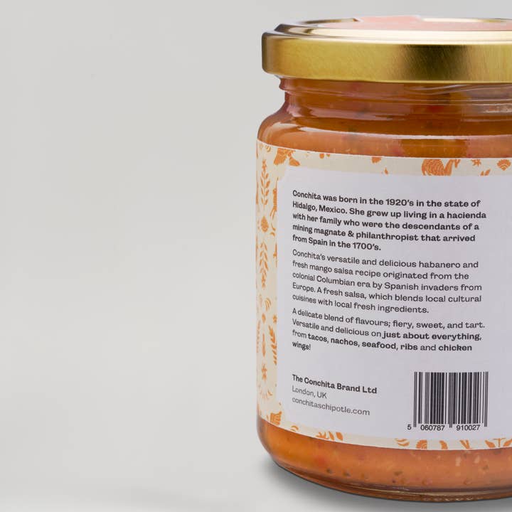 The Conchita Brand, Ltd – wholesale Salsa – CONCHITAS MANGO OCH HABANERO3