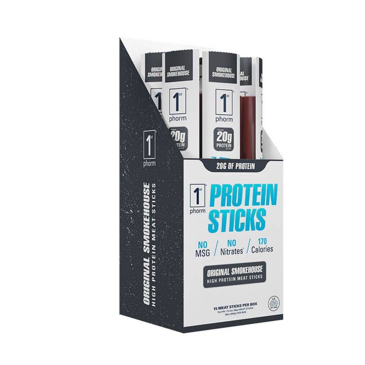 1ST PHORM PROTEIN STICKS 15/56G ORIGINAL SMOKEHOUSE for wholesale by L&F Universal Goods
