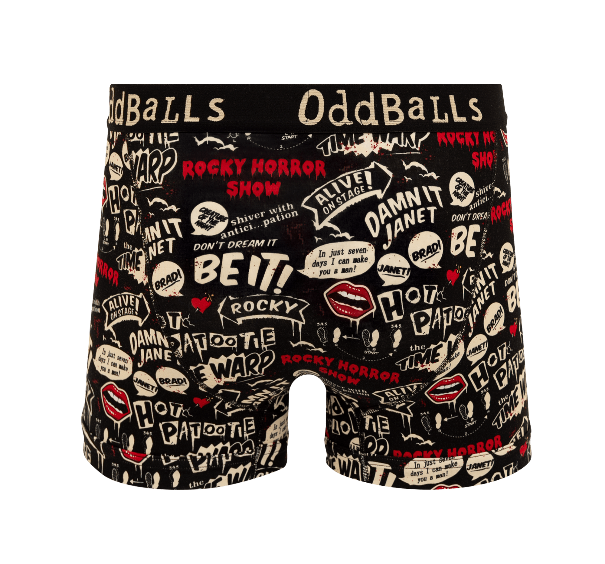 OddBalls – wholesale Underwear – Men's – Rocky Horror - Mens Cotton Boxer Shorts1