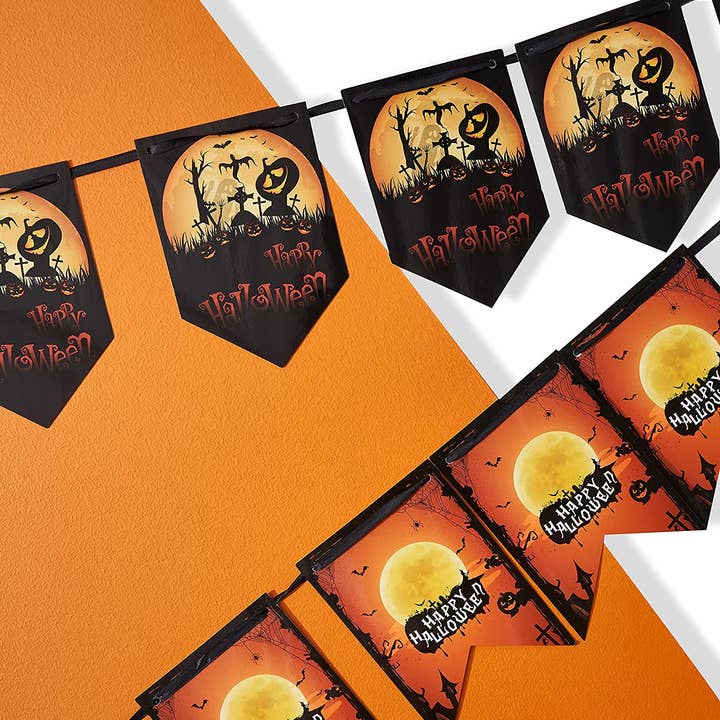 The Twiddlers – wholesale Decal – Party decorations – 80 Piece Halloween Tableware & Decorations Set10