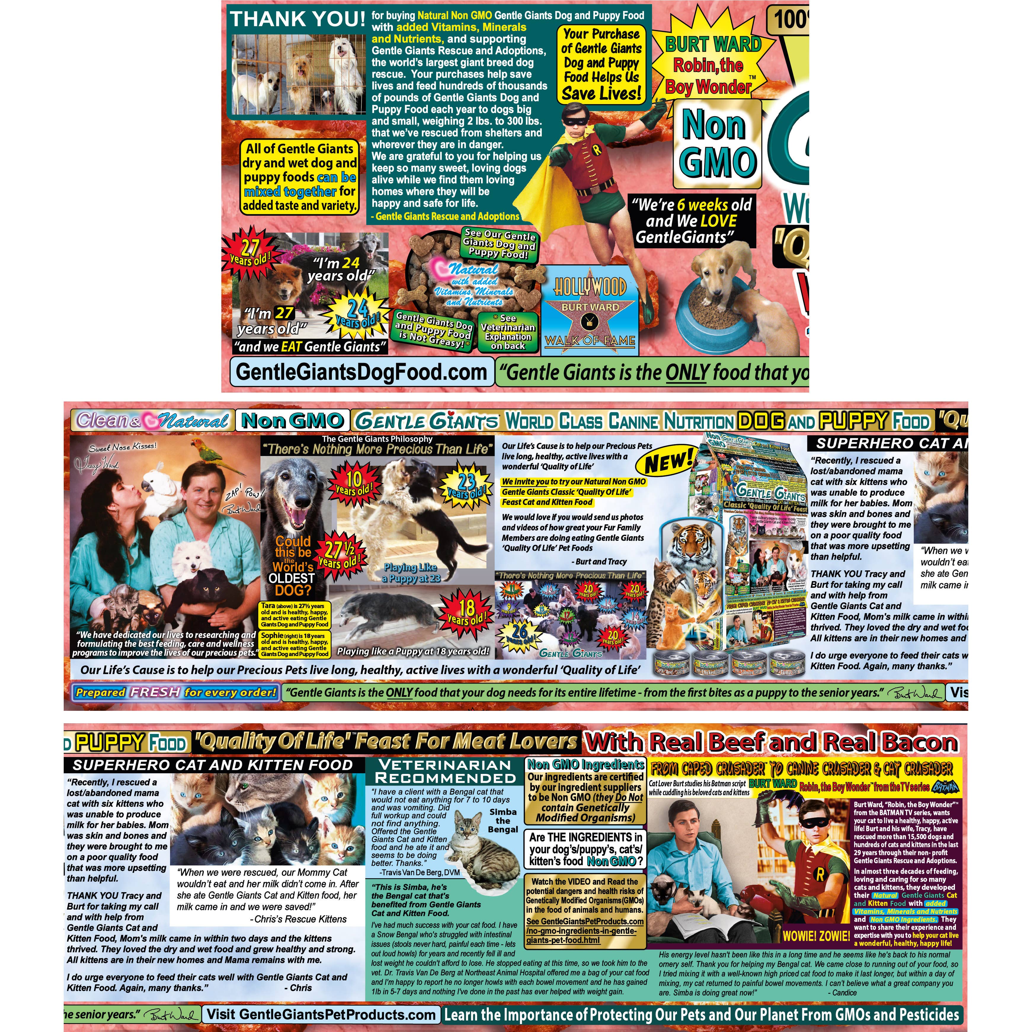 Gentle Giants Products - Wholesale Pet Food - Dog - 24 lb Gentle Giants Beef & Bacon Natural Non-GMO Dog & Puppy10