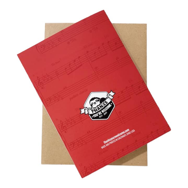 Thanks You're Welcome – Großhandel Grußkarten für den Alltag – Lass uns K-Ci & JoJo hören und sehen, wohin die Nacht uns führt - 5x7 Grußkarte1