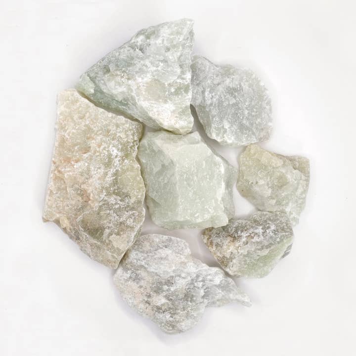 Piedra de jade en bruto de China – A – 30 a 80 mm (lote 1 kg) para venta al por mayor de Marylise Mirabelli