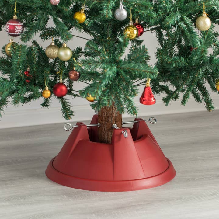 Quickway Imports - Wholesale Christmas Decoration - Christmas Tree Stand With Screw Fastener, Plastic