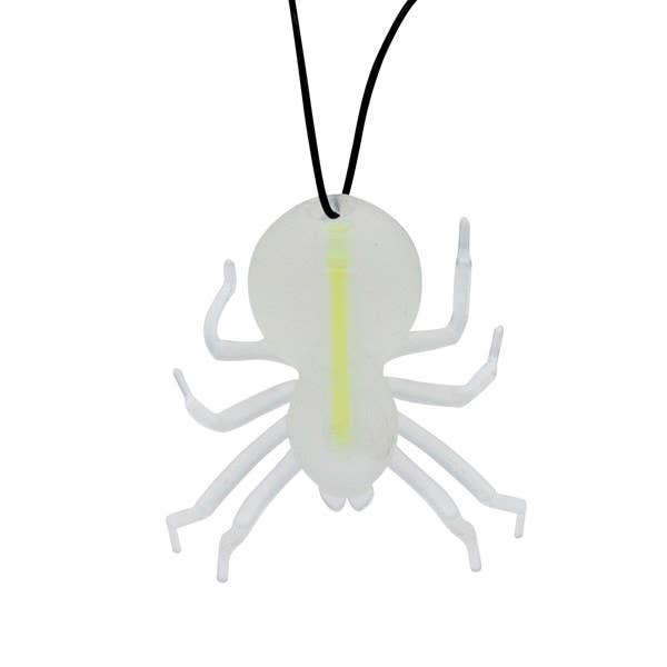 Windy City Novelties - Wholesale Retailer Display - Jewelry - Halloween Glowing Spider Necklaces 24-unit display3