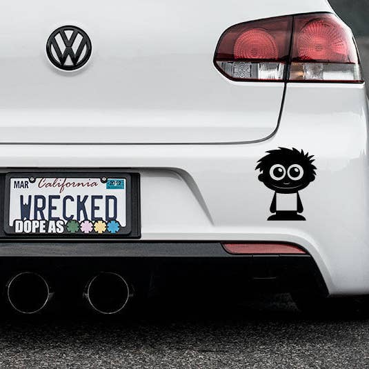 Adorable Kid Bumper Car Sticker for wholesale by WinsterCreations™