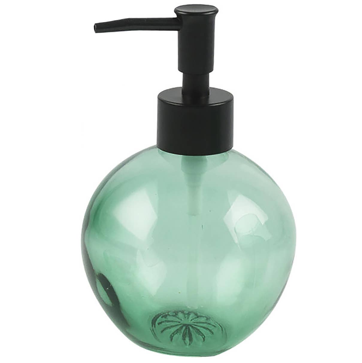 home mart goods - Wholesale Bathroom Accessory Set - Green Transparent Elegant Glass Bathroom Accessories Set1