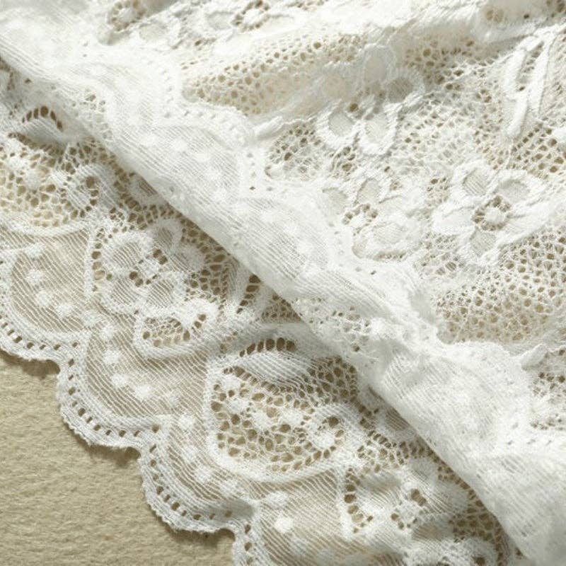 safistyle - Wholesale Skirt - Women's - Scalloped Lace Mini Skirt4