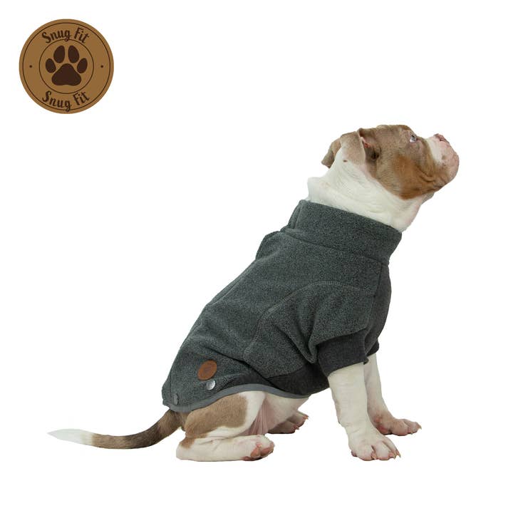 Ancol Pet Products Ltd - Wholesale Pet Coat - Dog - Polar Fleece Dog Jumper Grey1