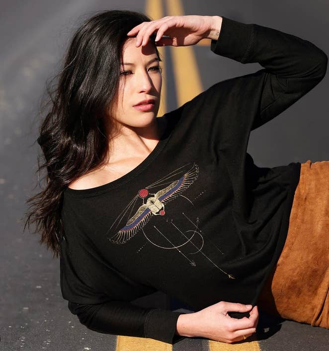 NEOCLASSICS - Wholesale Graphic Sweatshirt - Women's - Scarab Crop Sweatshirt1