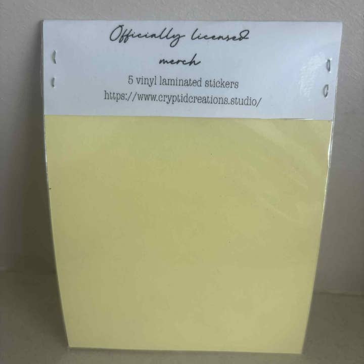 Cryptid Creations - Vendita all'ingrosso Adesivo - Pacchetto da 5 adesivi in vinile ufficialmente autorizzati di Fourth Wing1